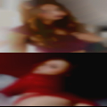 Mature couples having foreplay